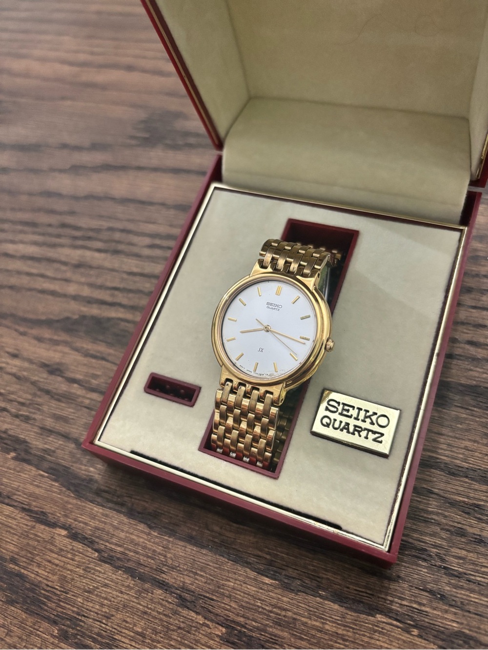 Seiko Gold-Tone Quartz Watch - Picture 2 of 6